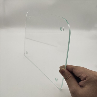 异形钻孔钢化玻璃