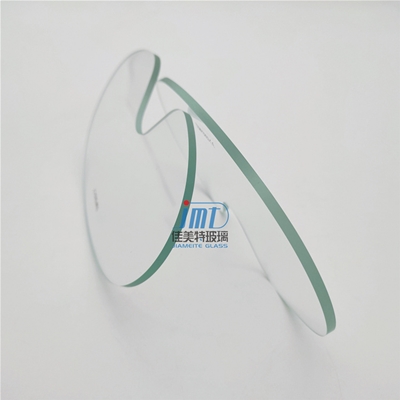 Smooth edge 3/4/5mm swimming goggles tempered glass
