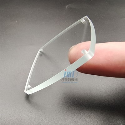 Customized Holes Ultra Clear Chemical Tempered Glass Panels
